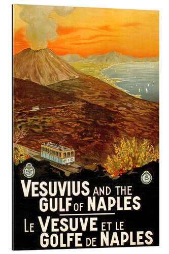 Galleritryk Italy - Vesuvius and the Gulf of Naples