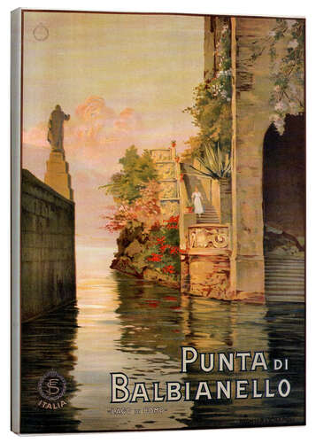 Canvas print Italy - Punta di Balbianello