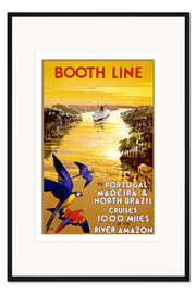 Gerahmter Kunstdruck Portugal, Madeira und Brasilien