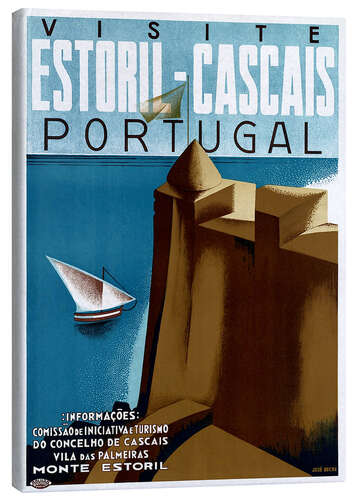 Canvas print Portugal - Estoril-Cascais