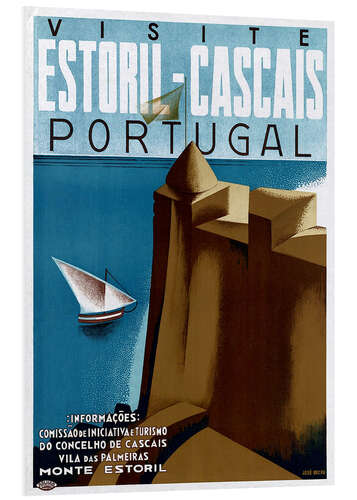 Foam board print Portugal - Estoril-Cascais