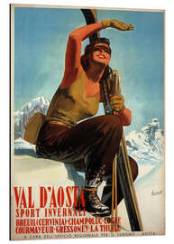 Magnettafel Val d'Aosta