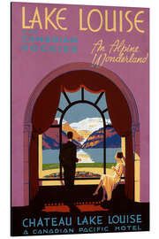 Magnettafel Château Lake Louise