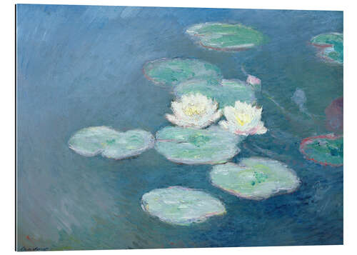 Galleriataulu Waterlilies, Evening