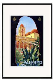 Gerahmter Kunstdruck Italien - Palermo