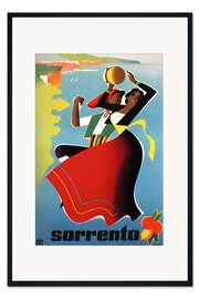 Gerahmter Kunstdruck Italien - Sorrento