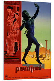 Tableau en aluminium Italie - Pompéi