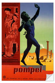 Wandsticker Italien - Pompeji