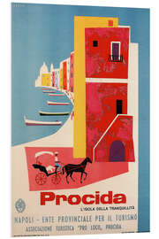 Foam board print Italy - Procida I