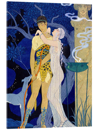 Acrylic print Venus and Adonis