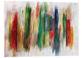 Foam board print Abstract Painting