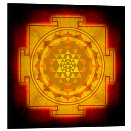 Gallery print Golden Sri Yantra I