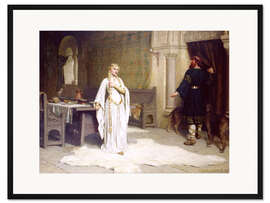 Gerahmter Kunstdruck Lady Godiva