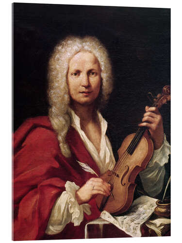 Acrylic print Antonio Vivaldi