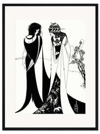 Gerahmter Kunstdruck Salome mit Mutter Herodias