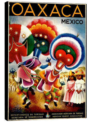 Canvas print Mexico - Oaxaca