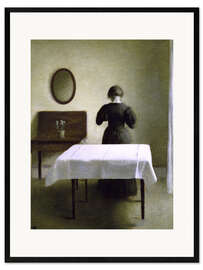 Gerahmter Kunstdruck Interieur