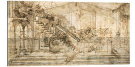 Gallery print Perspective Study for the background of the Adoration of the Magi