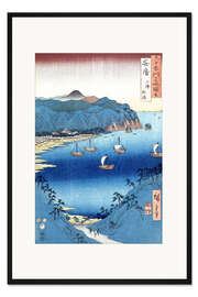 Gerahmter Kunstdruck Kominato Bay, Awa Provinz