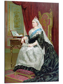 Aluminium print Portrait of Queen Victoria on her Golden Jubilee