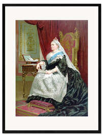 Framed art print Portrait of Queen Victoria on her Golden Jubilee