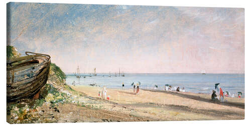 Canvas print Brighton Beach in England