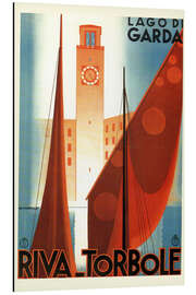 Magnettafel Italien - Riva Torbole (Lago di Garda)