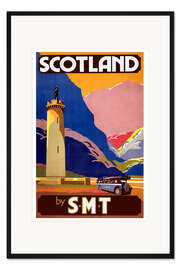 Gerahmter Kunstdruck Schottland erleben