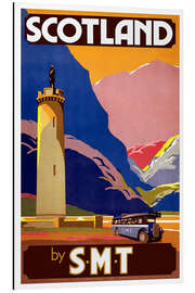 Magnettafel Schottland erleben