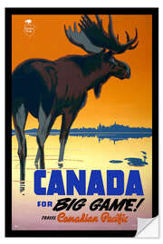 Wall sticker Canada - big game