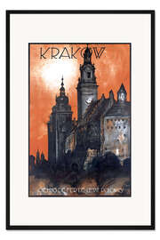 Gerahmter Kunstdruck Krakau - Polen