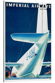Magnettafel Imperial Airways - Wasserflugzeug 