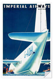 Wall sticker Imperial Airways - seaplane