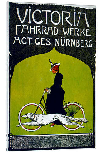 Cuadro de metacrilato Victoria Fahrradwerke