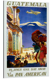 Magnettafel Guatemala - nur einen Tag weg