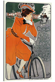 Magnettafel Fahrräder und Automobile