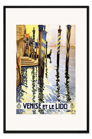 Gerahmter Kunstdruck Italien - Venedig