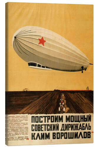 Obraz na płótnie Russian Zeppelin