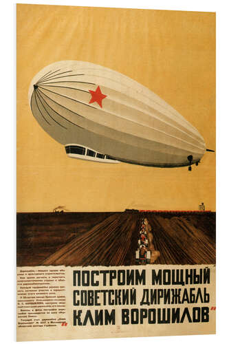 Obraz na PCV Russian Zeppelin