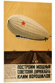 Quadro em PVC Russian Zeppelin