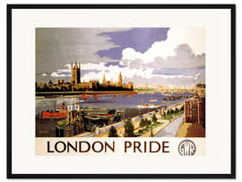 Gerahmter Kunstdruck London Pride