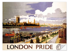 Wall sticker London Pride