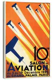 Canvastavla  10 Salon de Aviation - Paris 1926 - Vintage Advertising Collection