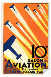 Wandsticker 10. Salon de Aviation - Paris 1926