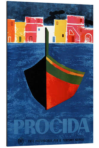 Tableau en aluminium Italie - Procida II