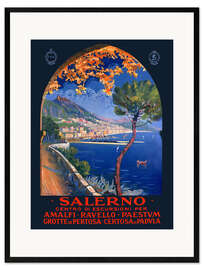 Framed art print Italy - Salerno