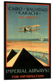 Gallery print Imperial Airways - Cairo to Karachi