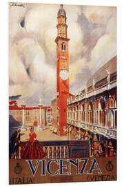 Hartschaumbild Italien - Vicenza