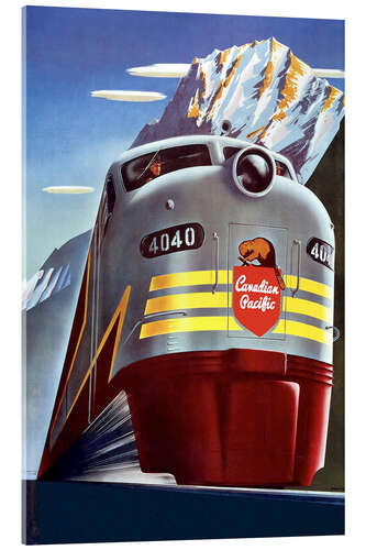 Obraz na szkle akrylowym Canadian Pacific train