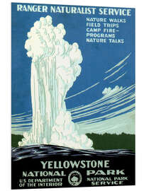 Tableau en PVC Yellowstone National Park